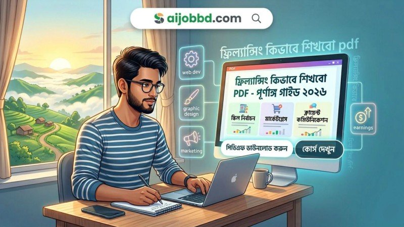ফ্রিল্যান্সিং কিভাবে শিখবো pdf : বাংলাদেশীদের জন্য একটি পূর্ণাঙ্গ গাইড (২০২৬ আপডেট)