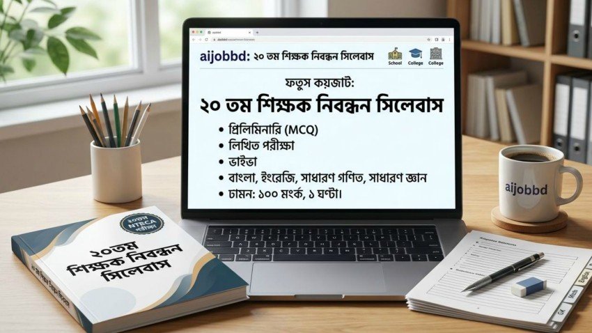 ২০ তম শিক্ষক নিবন্ধন সিলেবাস সম্পূর্ণ গাইড (স্কুল ও কলেজ পর্যায়)