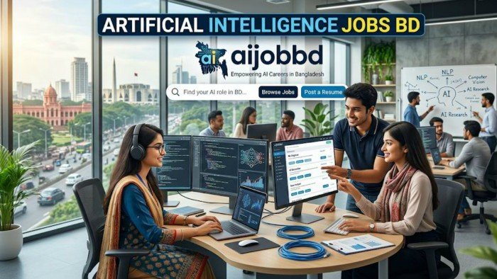 Artificial Intelligence jobs BD বাংলাদেশে AI ক্যারিয়ারের সম্পূর্ণ গাইড ২০২৬