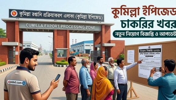 কুমিল্লা ইপিজেড চাকরির খবর : সর্বশেষ নিয়োগ বিজ্ঞপ্তি ও আবেদন পদ্ধতি