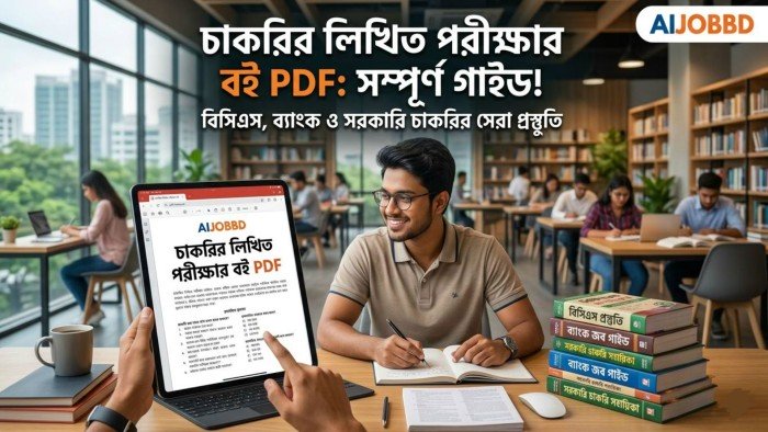 চাকরির লিখিত পরীক্ষার বই pdf বিসিএস, ব্যাংক ও সরকারি চাকরির চূড়ান্ত গাইডলাইন