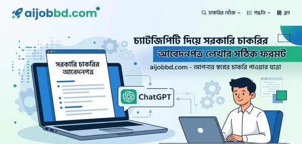 চ্যাটজিপিটি দিয়ে সরকারি চাকরির আবেদনপত্র লেখার সঠিক ফরম্যাট