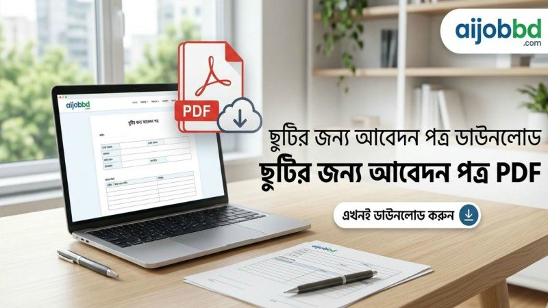 ছুটির জন্য আবেদন পত্র PDF  সম্পূর্ণ গাইড 
