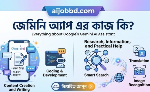 জেমিনি অ্যাপ এর কাজ কি ?