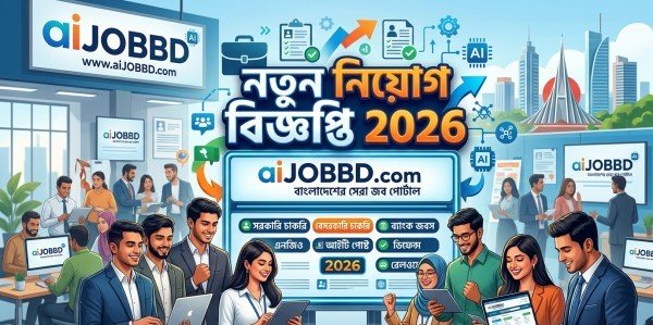 নতুন নিয়োগ বিজ্ঞপ্তি 2026 : সকল সরকারি ও বেসরকারি চাকরির খবর
