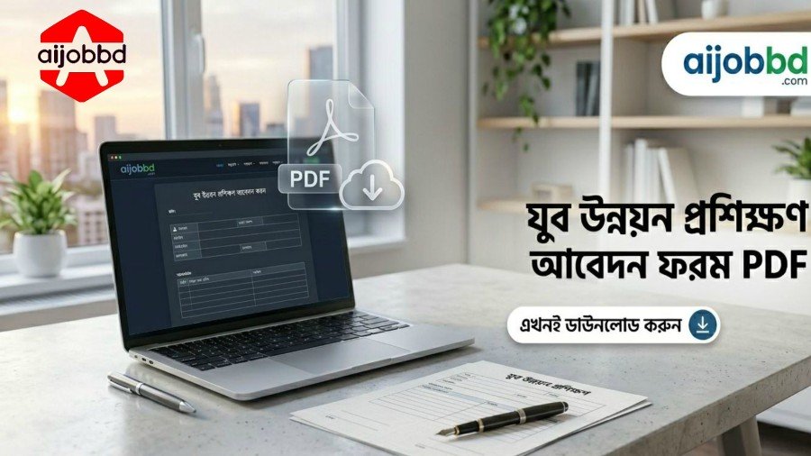 যুব উন্নয়ন প্রশিক্ষণ আবেদন ফরম PDF