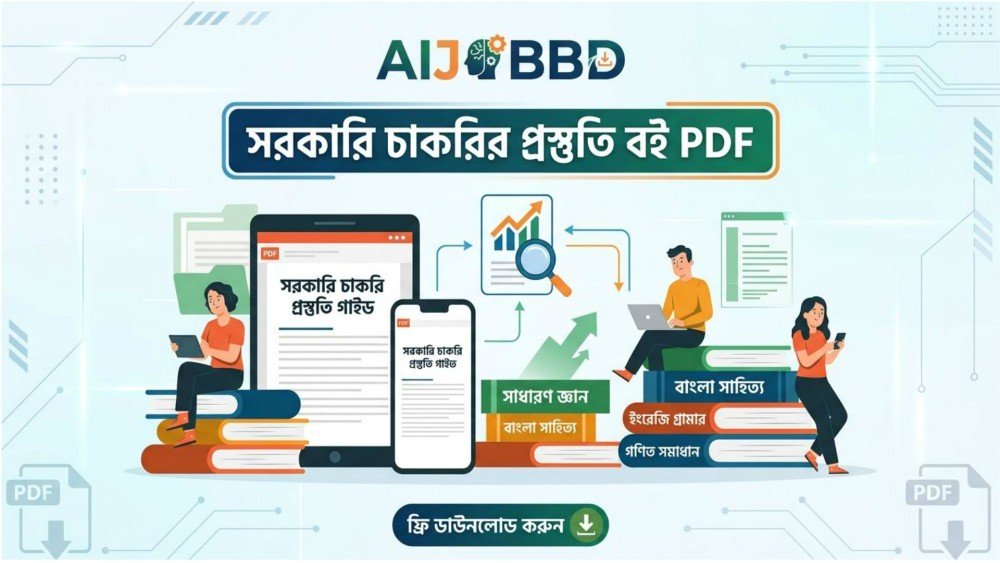 সরকারি চাকরির প্রস্তুতি বই PDF বাংলাদেশের পরীক্ষার্থীদের জন্য সম্পূর্ণ গাইড