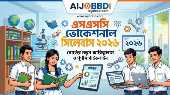 এসএসসি ভোকেশনাল সিলেবাস ২০২৬ নতুন কারিকুলাম 