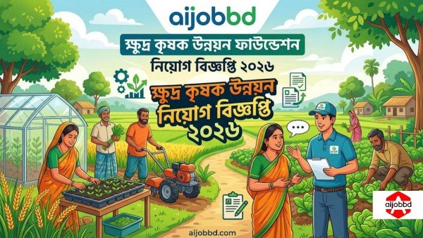 ক্ষুদ্র কৃষক উন্নয়ন নিয়োগ বিজ্ঞপ্তি ২০২৬