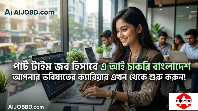 পার্ট টাইম জব হিসাবে এ আই চাকরি বাংলাদেশ