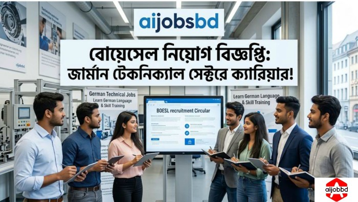 বোয়েসেল নিয়োগ বিজ্ঞপ্তি জার্মান টেকনিক্যাল
