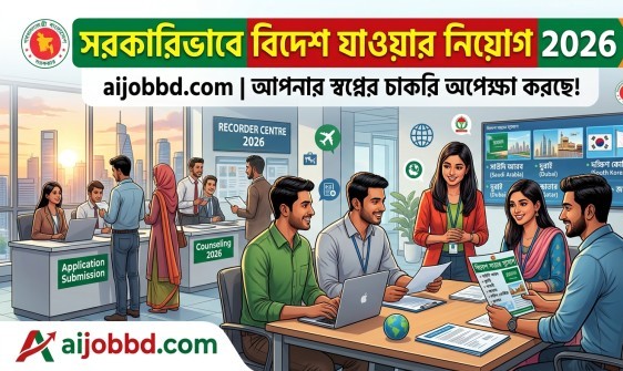 সরকারিভাবে বিদেশ যাওয়ার নিয়োগ 2026