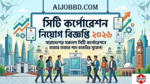 সিটি কর্পোরেশন নিয়োগ বিজ্ঞপ্তি ২০২৬ 