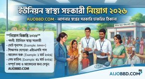 ইউনিয়ন স্বাস্থ্য সহকারী নিয়োগ ২০২৬