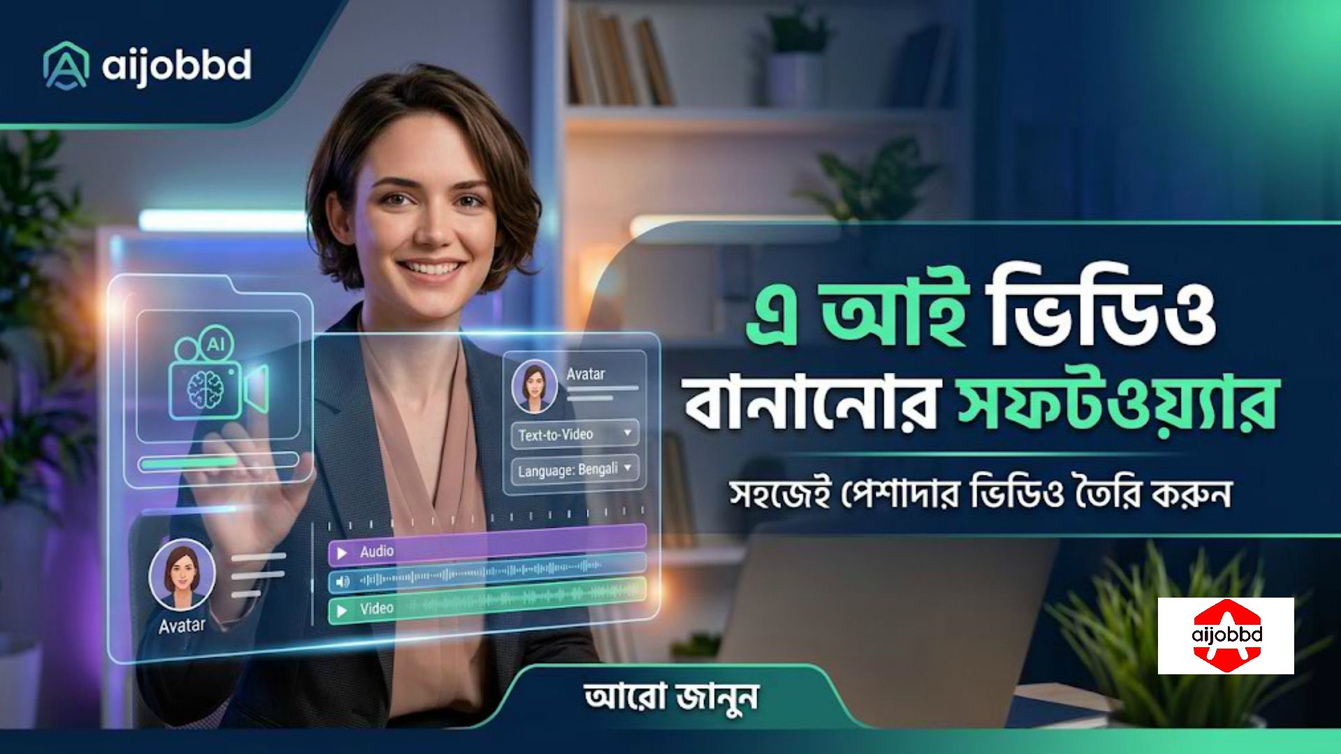 এ আই ভিডিও বানানোর সফটওয়্যার