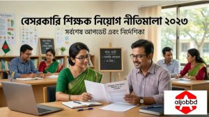 বেসরকারি শিক্ষক নিয়োগ নীতিমালা ২০২৩