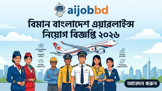 বিমান বাংলাদেশ এয়ারলাইন্স নিয়োগ বিজ্ঞপ্তি ২০২৬: ১৩ পদে ২৩৫ জন নিয়োগ