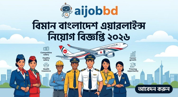 বিমান বাংলাদেশ এয়ারলাইন্স নিয়োগ বিজ্ঞপ্তি ২০২৬: ১৩ পদে ২৩৫ জন নিয়োগ