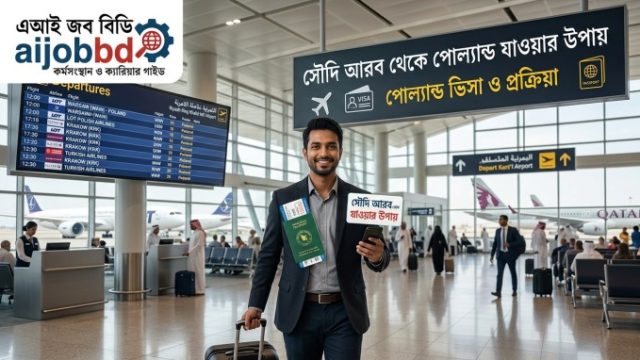 সৌদি আরব থেকে পোল্যান্ড যাওয়ার উপায়: সংক্ষিপ্ত ও কার্যকর গাইড