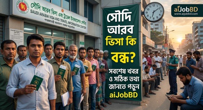 সৌদি আরব ভিসা কি বন্ধ? ২০২৬ সালের সর্বশেষ অবস্থা ও প্রবাসীদের করণীয়