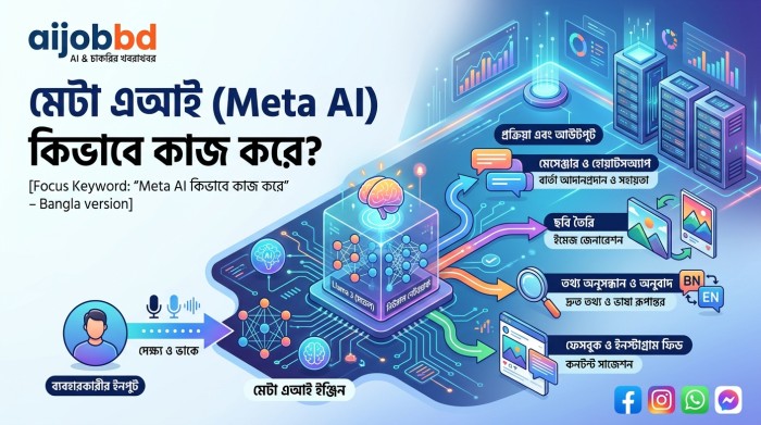 meta ai কিভাবে কাজ করে ? বাংলাদেশের ব্যবহারকারীদের জন্য সহজ গাইড