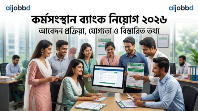 কর্মসংস্থান ব্যাংক নিয়োগ ২০২৬