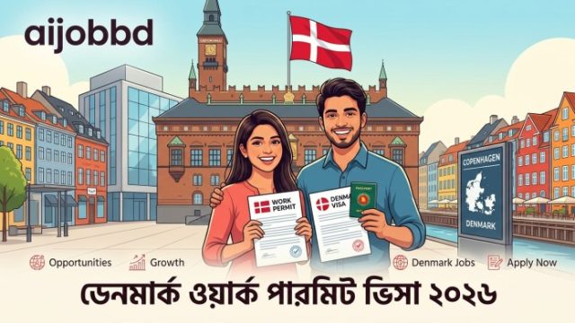 ডেনমার্ক ওয়ার্ক পারমিট ভিসা ২০২৬: বাংলাদেশিদের জন্য সম্পূর্ণ গাইড