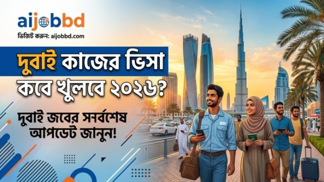 দুবাই কাজের ভিসা কবে খুলবে ২০২৬: সর্বশেষ পরিস্থিতি ও বিস্তারিত তথ্য