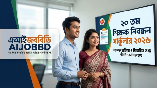 ২০ তম শিক্ষক নিবন্ধন সার্কুলার ২০২৬ – সর্বশেষ আপডেট ও আবেদন পদ্ধতি